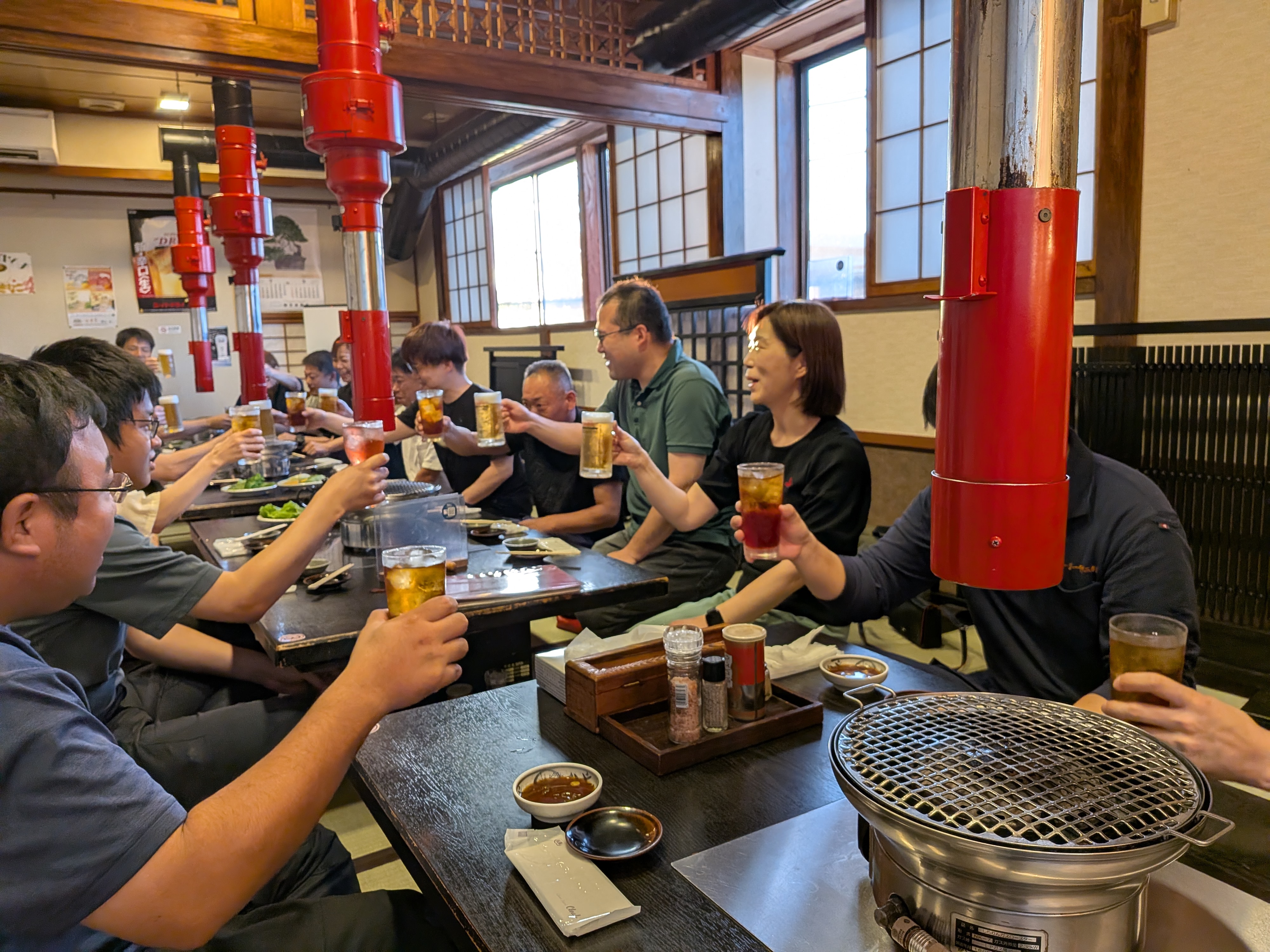 懇親会